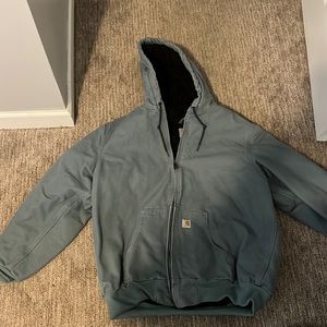 Baby blue carhartt jacket